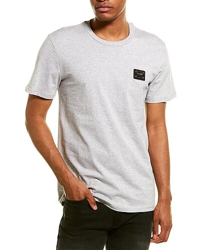 MOSCHINO Logo Plaque T-Shirt Men 1 MOSCHINO Logo Plaque T-Shirt Men