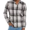 Flannel Convertible Overshirt Men