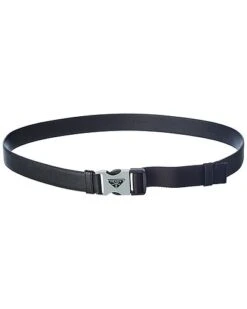 Prada Logo Saffiano Leather Belt Men