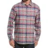 Tommy Bahama Canyon Beach Bonfire Plaid Shirt Men