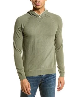 Vince Cashmere Pullover Wool & Cashmere-Blend Hoodie Men