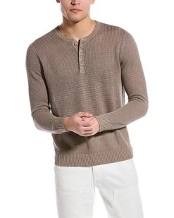 Henley Sweater Men