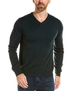 Mills Supply By Splendid Wool-Blend V-Neck Sweater Men