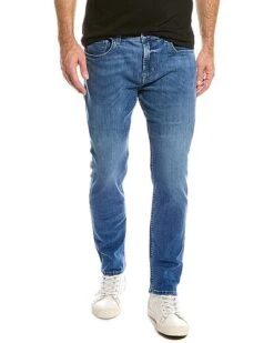 7 For All Mankind Paxtyn Indigo Peak Skinny Jean Men