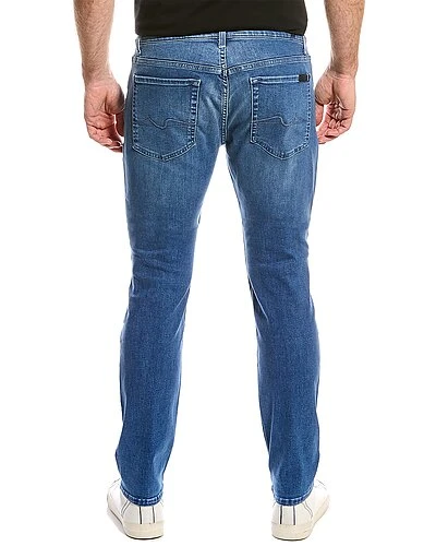 7 For All Mankind Paxtyn Indigo Peak Skinny Jean Men 2 7 For All Mankind Paxtyn Indigo Peak Skinny Jean Men - Image 2