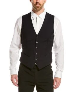 Valentino Wool Vest Men