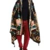 Valentino Pendleton Wool & Mohair-Blend Cape Coat Men