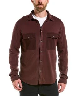 Rag & Bone Knit Engineered Jack Shirt Men