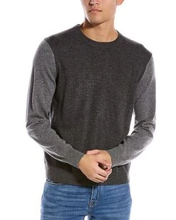 THEORY Milan Cashmere Crewneck Sweater Men