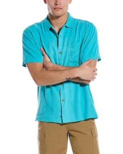 Tommy Bahama Ropic Isles Silk Camp Shirt Men