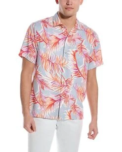 Tommy Bahama Alta Vista Fronds Silk Shirt Men