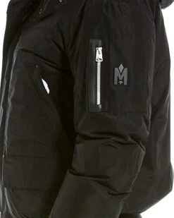 Mackage Viggo Leather-Trim Bomber Jacket Men -Men Fashion 1010465758 RLLD 4