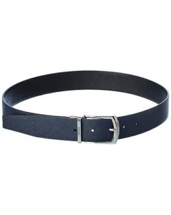 Prada Reversible Saffiano Leather Belt Men