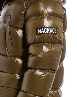 Mackage Kendrick Leather-Trim Down Parka Men -Men Fashion 1010489127 RLLD 4