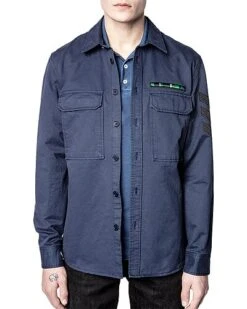 Zadig & Voltaire Serge Mili Dye Chemise Shirt Men