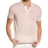 Vince Linen Polo Shirt Men