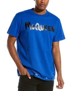 Alexander McQueen Graffiti T-Shirt Men