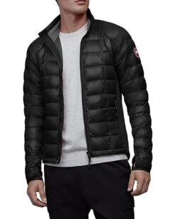 Canada Goose Hybridge Wool Black Label Down Jacket Men