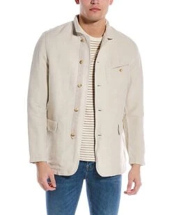 Mack Linen-Blend Jacket Men