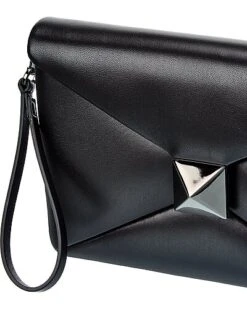 Valentino One Stud Leather Pouch Men -Men Fashion 1111034402 RLLD 3