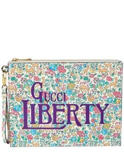 Gucci Liberty Leather Pouch Men