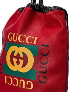 Gucci Drawstring Leather Backpack Men 8 Gucci Drawstring Leather Backpack Men -Men Fashion 1111309718 RLLD 4