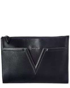 Versace Leather Clutch Men