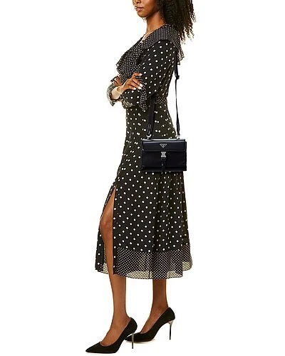 Prada Logo Nylon & Leather Shoulder Bag Men 4 Prada Logo Nylon & Leather Shoulder Bag Men - Image 4