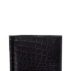 Bottega Veneta Croc-Embossed Leather Wallet Men