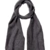 Ribbed Cashmere Scarf Men