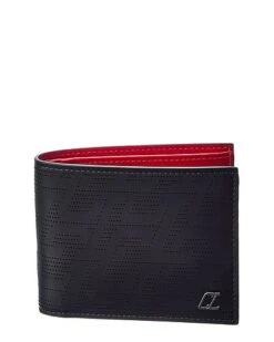 Christian Louboutin M Coolcard Leather Bifold Wallet Men