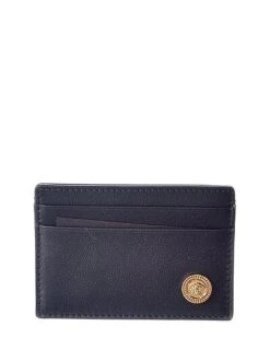 Versace Medusa Leather Card Case Men