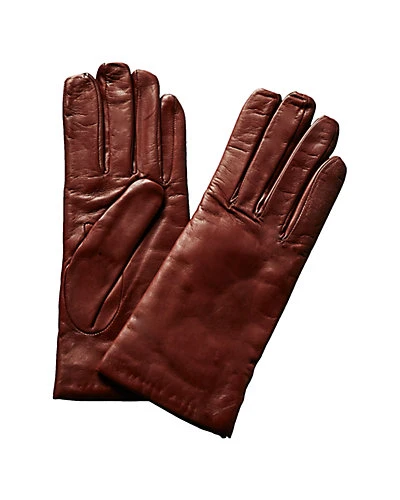 Men's Tan Wool-Lined Nappa Leather Gloves 1 Men's Tan Wool-Lined Nappa Leather Gloves
