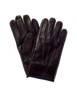 2B Cashmere-Lined Leather Gloves Men