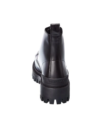 Balenciaga Strike Leather Bootie Men 3 Balenciaga Strike Leather Bootie Men - Image 3