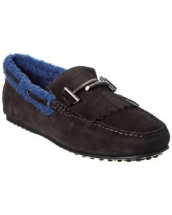 Tod's City Gommino Suede Loafer Men