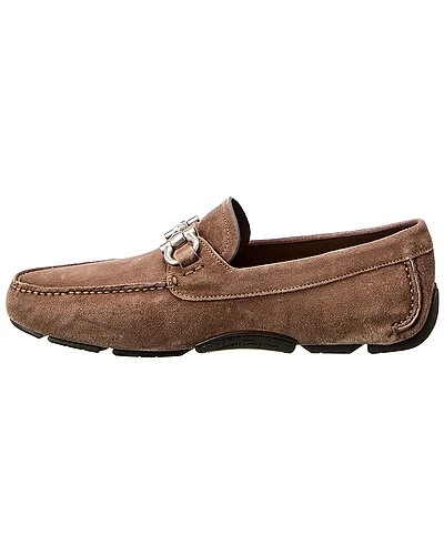 Salvatore Ferragamo Parigi Eco Suede Loafer Men 2 Salvatore Ferragamo Parigi Eco Suede Loafer Men - Image 2