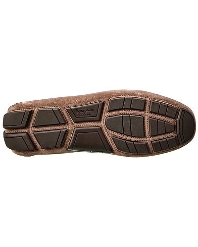 Salvatore Ferragamo Parigi Eco Suede Loafer Men 4 Salvatore Ferragamo Parigi Eco Suede Loafer Men - Image 4