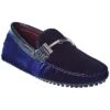 Tod's Gommini Velvet & Patent Loafer Men