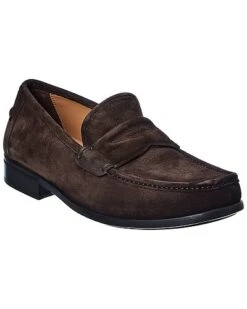 Salvatore Ferragamo Lanzarote Suede Loafers Men