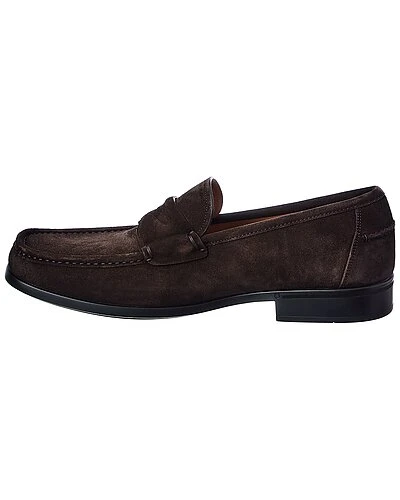 Salvatore Ferragamo Lanzarote Suede Loafers Men 2 Salvatore Ferragamo Lanzarote Suede Loafers Men - Image 2