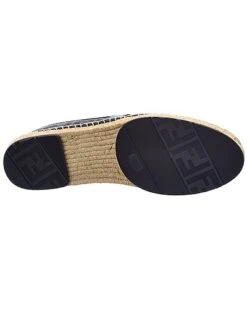 FENDI FF Canvas & Leather Espadrille Men -Men Fashion 1312426286 RLLD 4