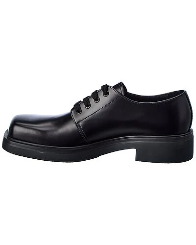 Prada Derby Leather Oxford Men 2 Prada Derby Leather Oxford Men - Image 2