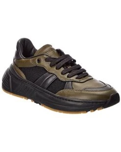 Bottega Veneta Speedster Leather & Mesh Sneaker Men