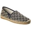 Gucci GG Canvas & Leather Espadrille Men