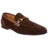 Gucci Horsebit Suede & Leather Loafer Men