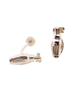 Golf Bag Cufflinks Men