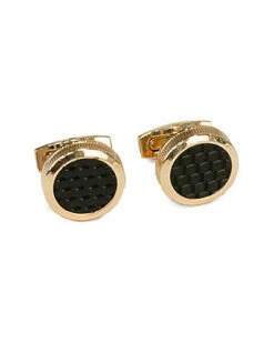 Rose Gold Plated Cufflinks Men