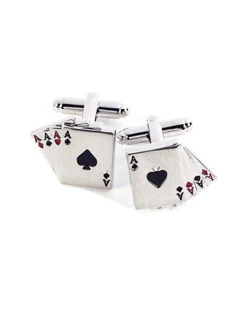 Poker Cufflinks Men