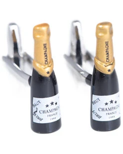 Champagne Bottle Cufflink Men